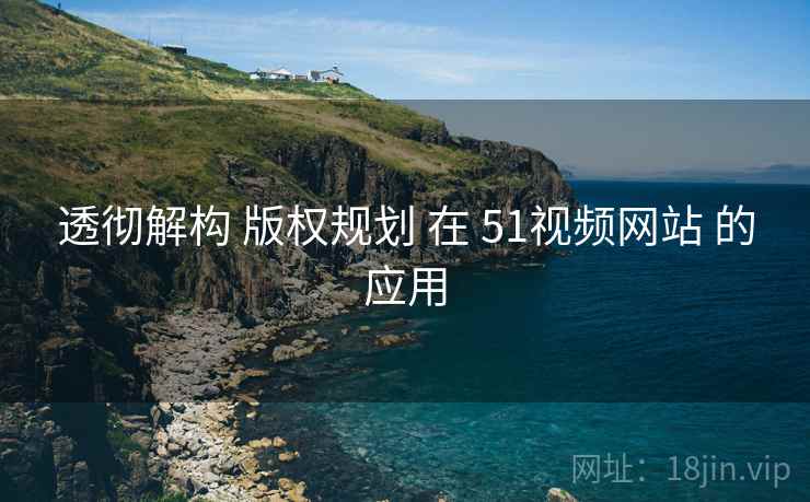 透彻解构 版权规划 在 51视频网站 的应用